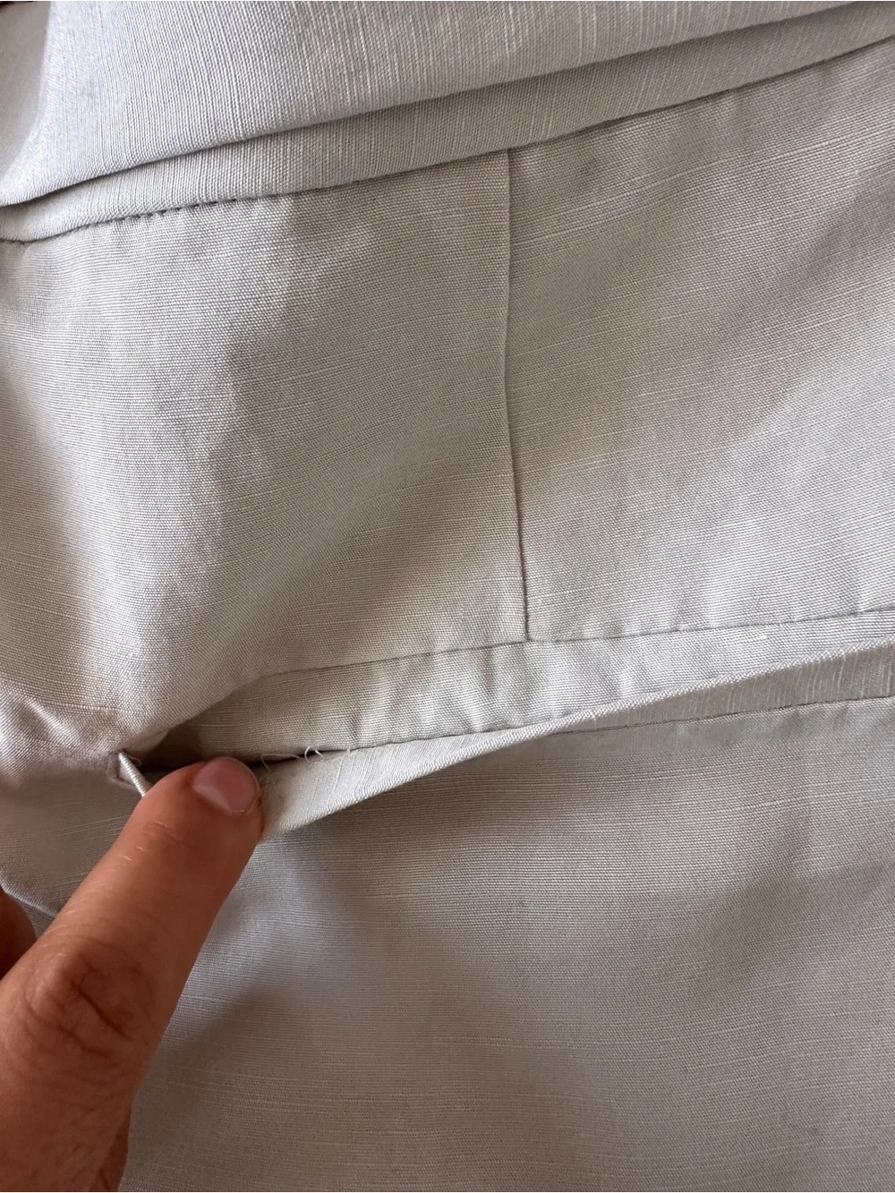 Banana Republic High Rise Tencel Linen Pants with Belt Taupe Size 16